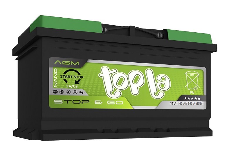 TOPLA AGM Stop&Go 6СТ