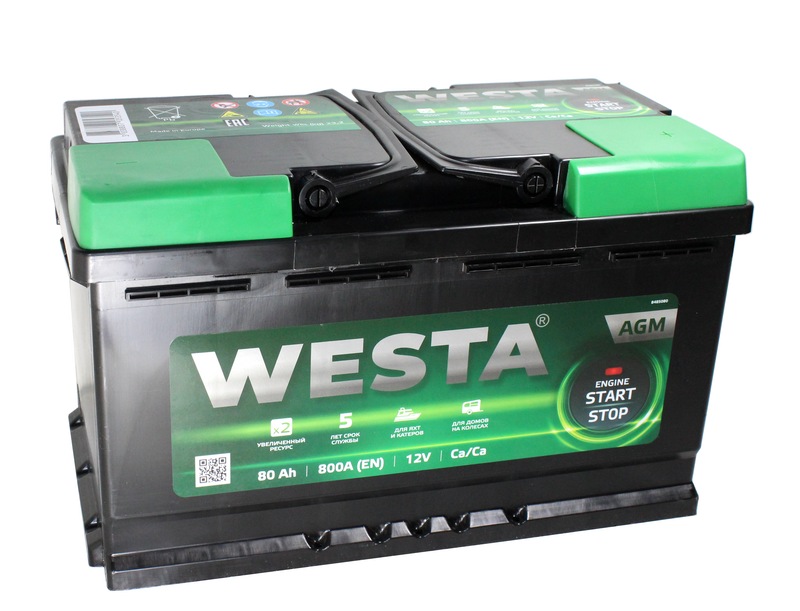 WESTA-AGM-6ST-800-80 blank